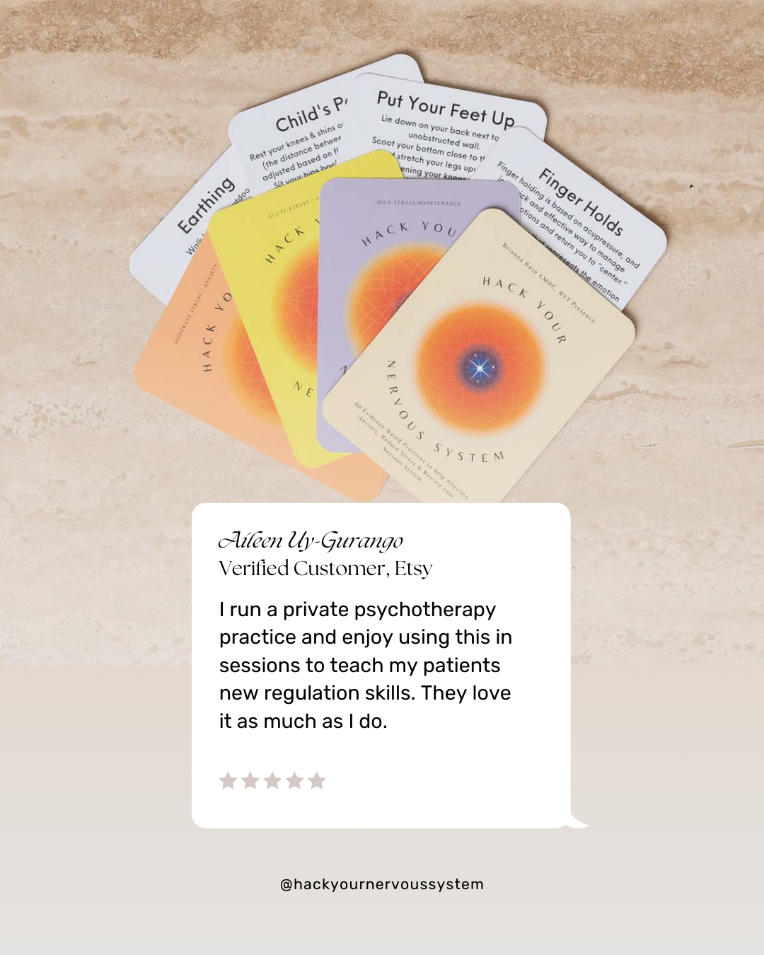 Hack Your Nervous System Card Deck