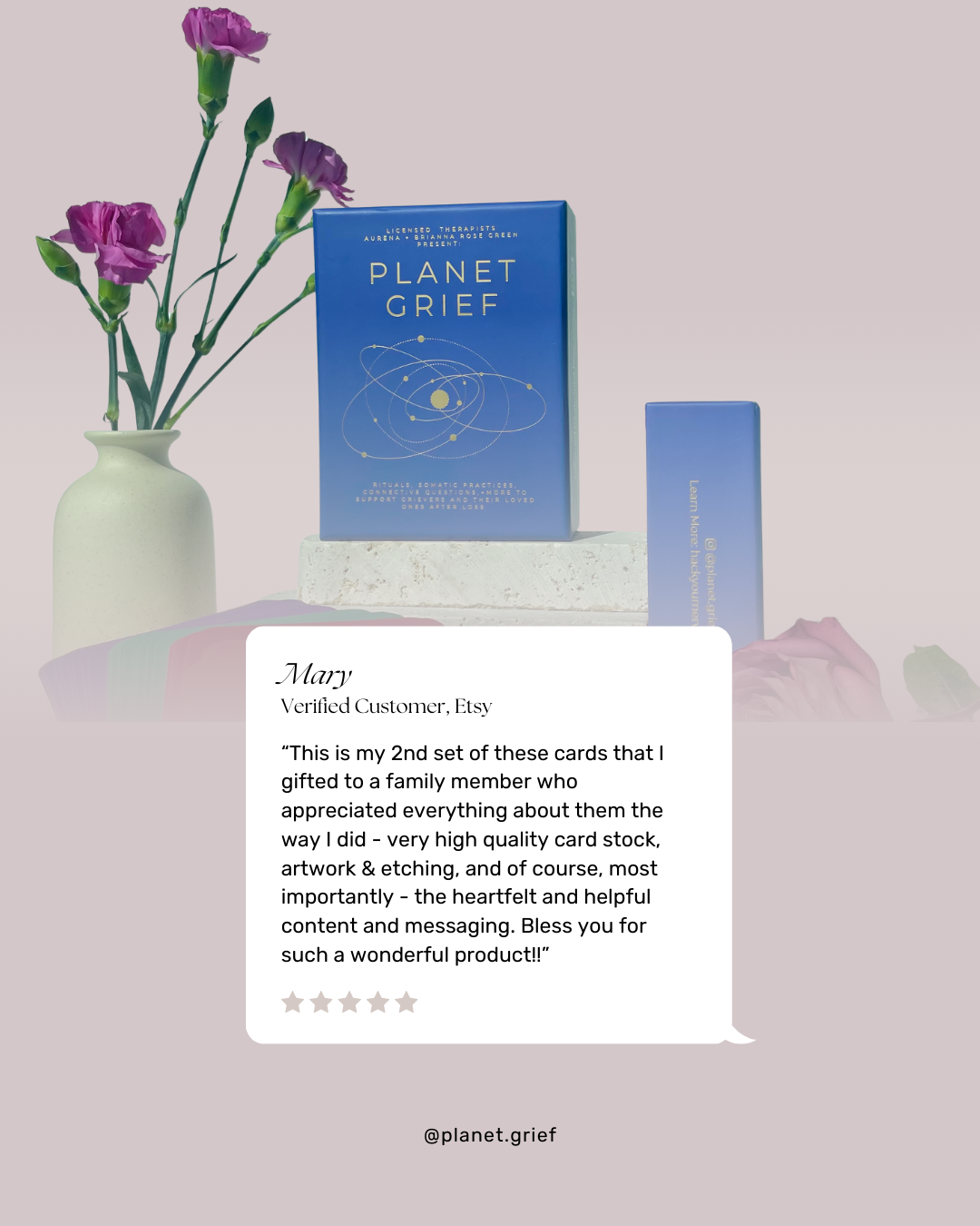 Planet Grief Card Deck