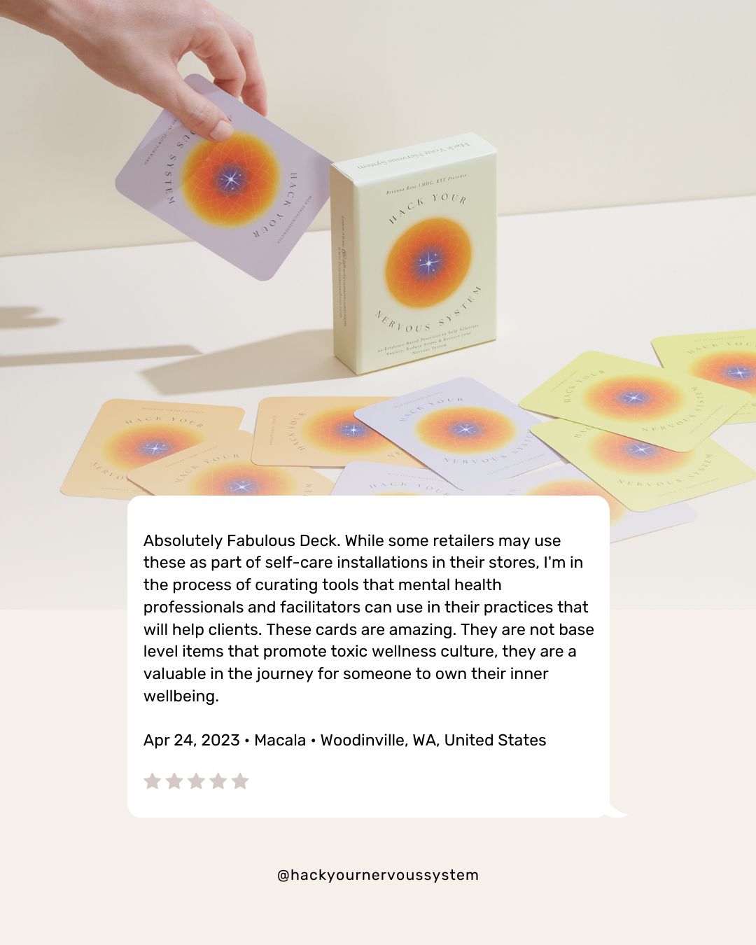 Hack Your Nervous System Card Deck