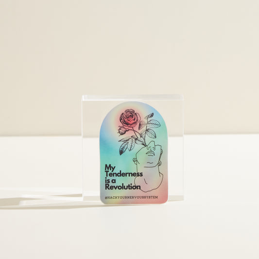 A Revolution of Tenderness Sticker